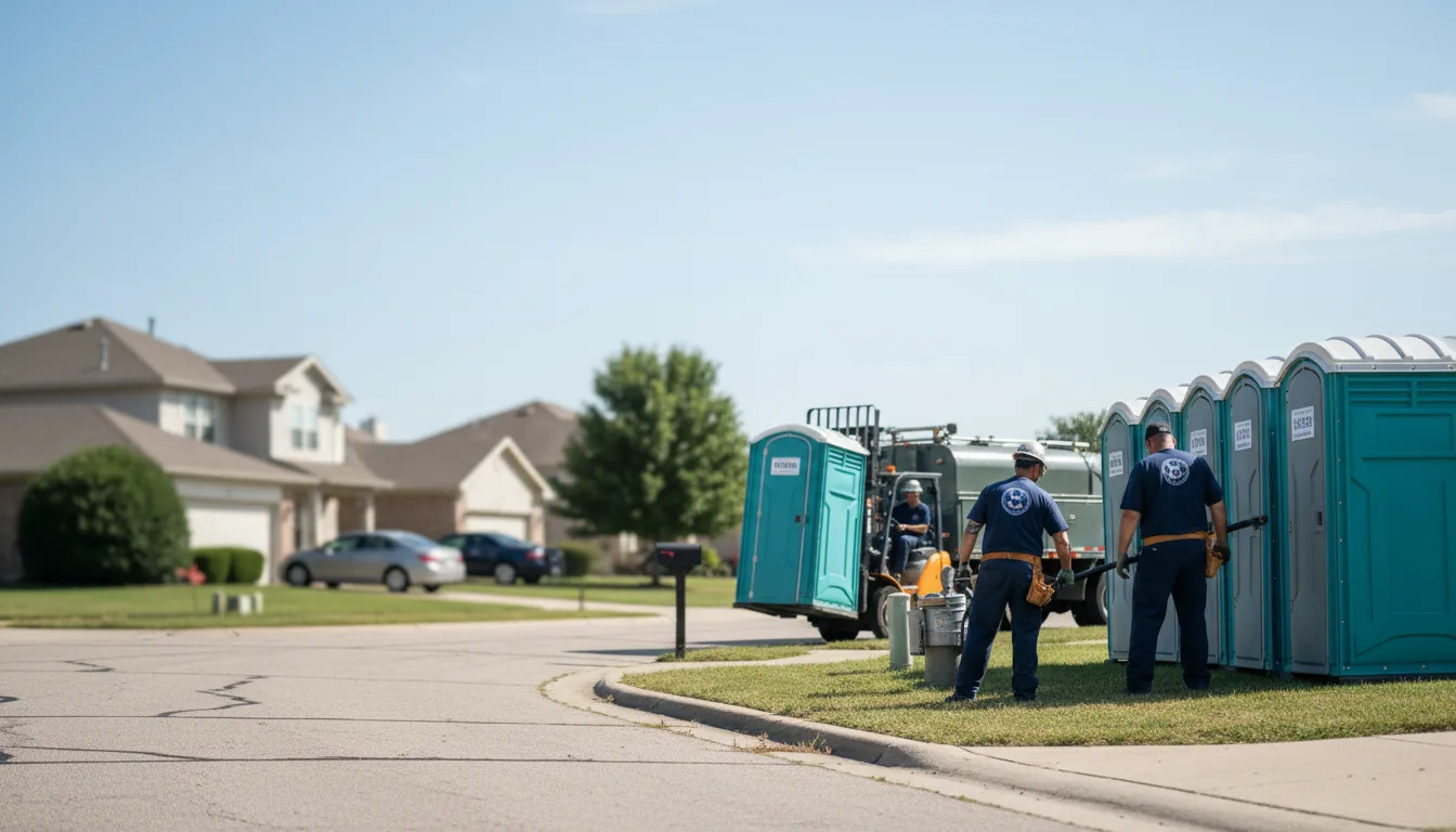 Porta Potty Rental in Camanche, IA near me